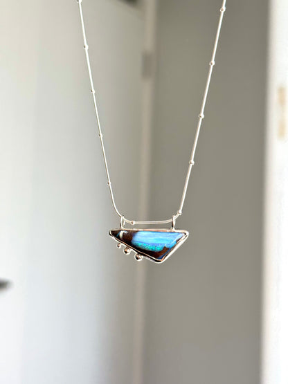 Horizonte - Boulder Opal Necklace