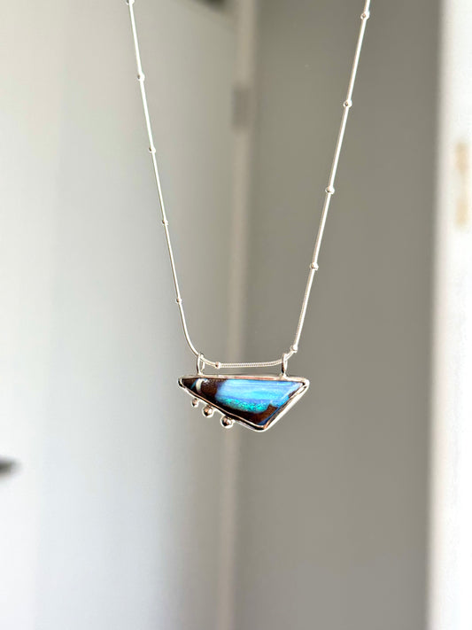 Horizonte - Boulder Opal Necklace