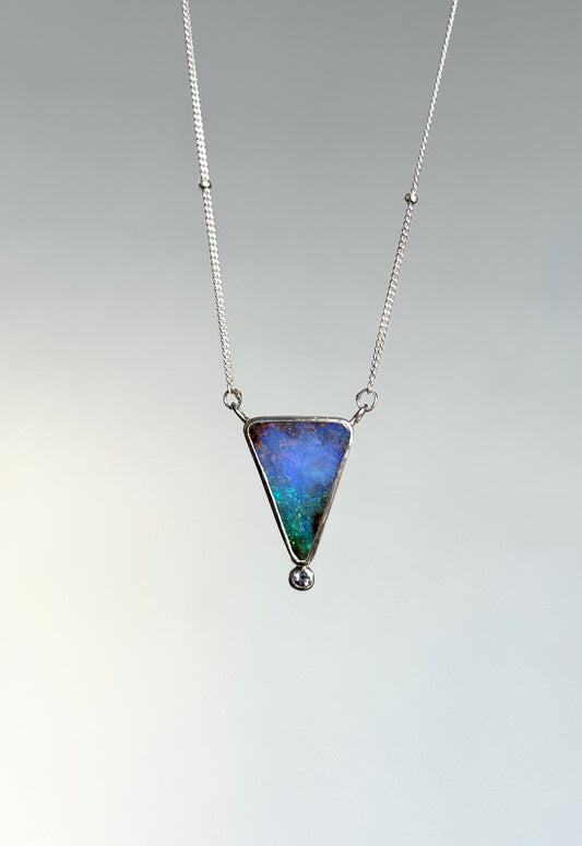 Livor - Boulder opal Necklace