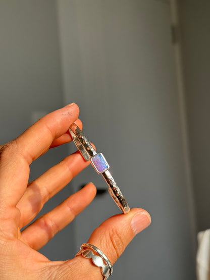 Nova - Pipe opal Cuff bracelet