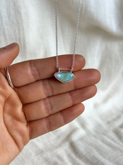 Hoku — Lightning Ridge Opal Necklace