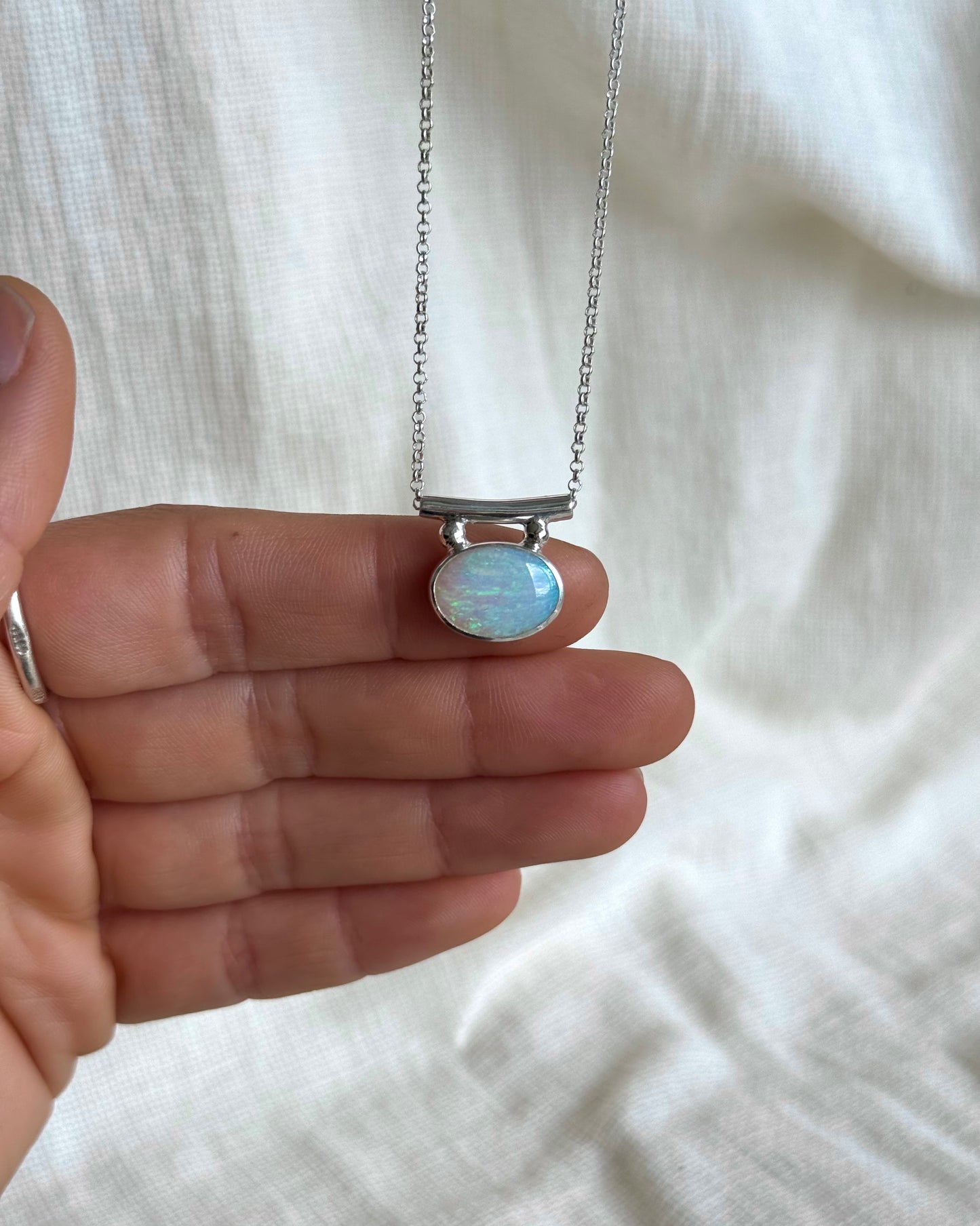 Makani — Lightning Ridge Opal Necklace