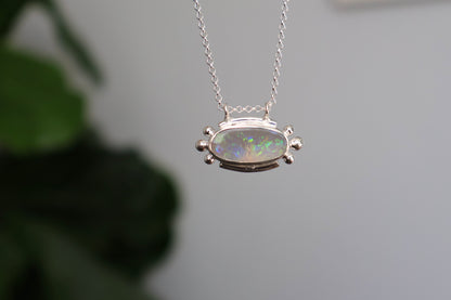 Inna — Lightning Ridge Opal Necklace