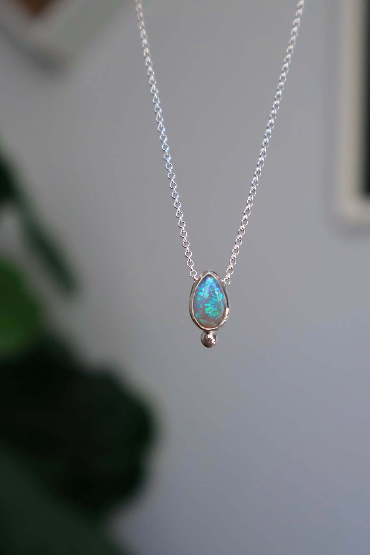 Liko — Lightning Ridge Opal Necklace