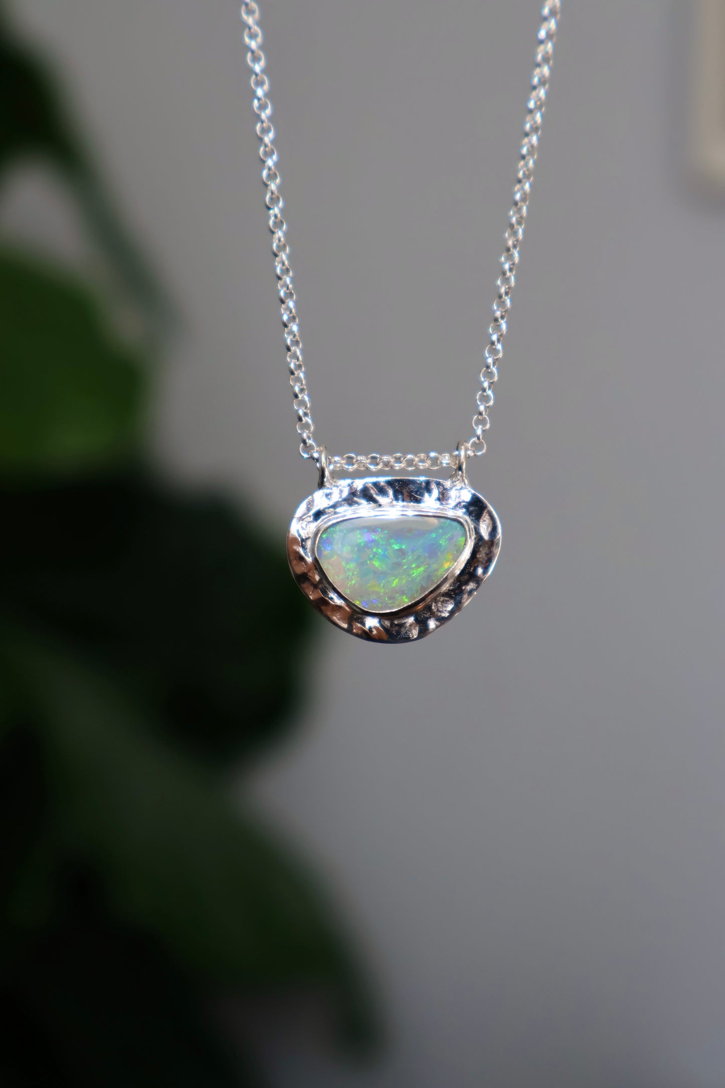 Lua — Lightning Ridge Opal Necklace
