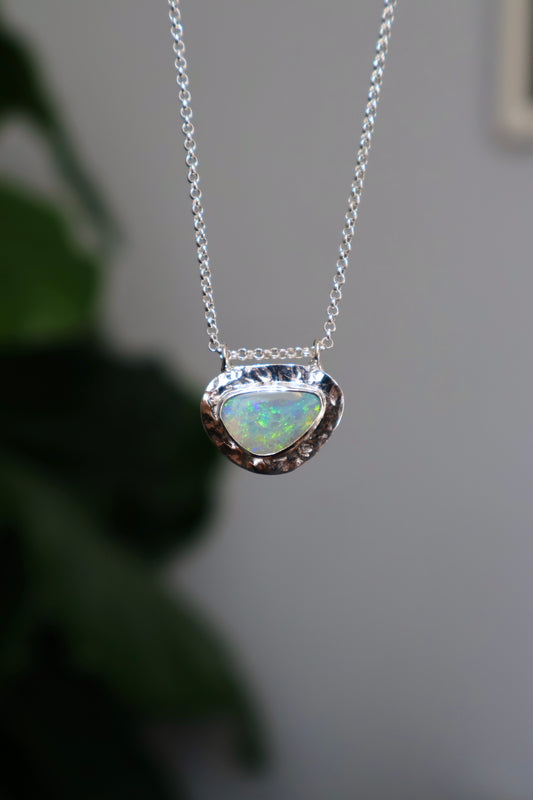 Lua — Lightning Ridge Opal Necklace