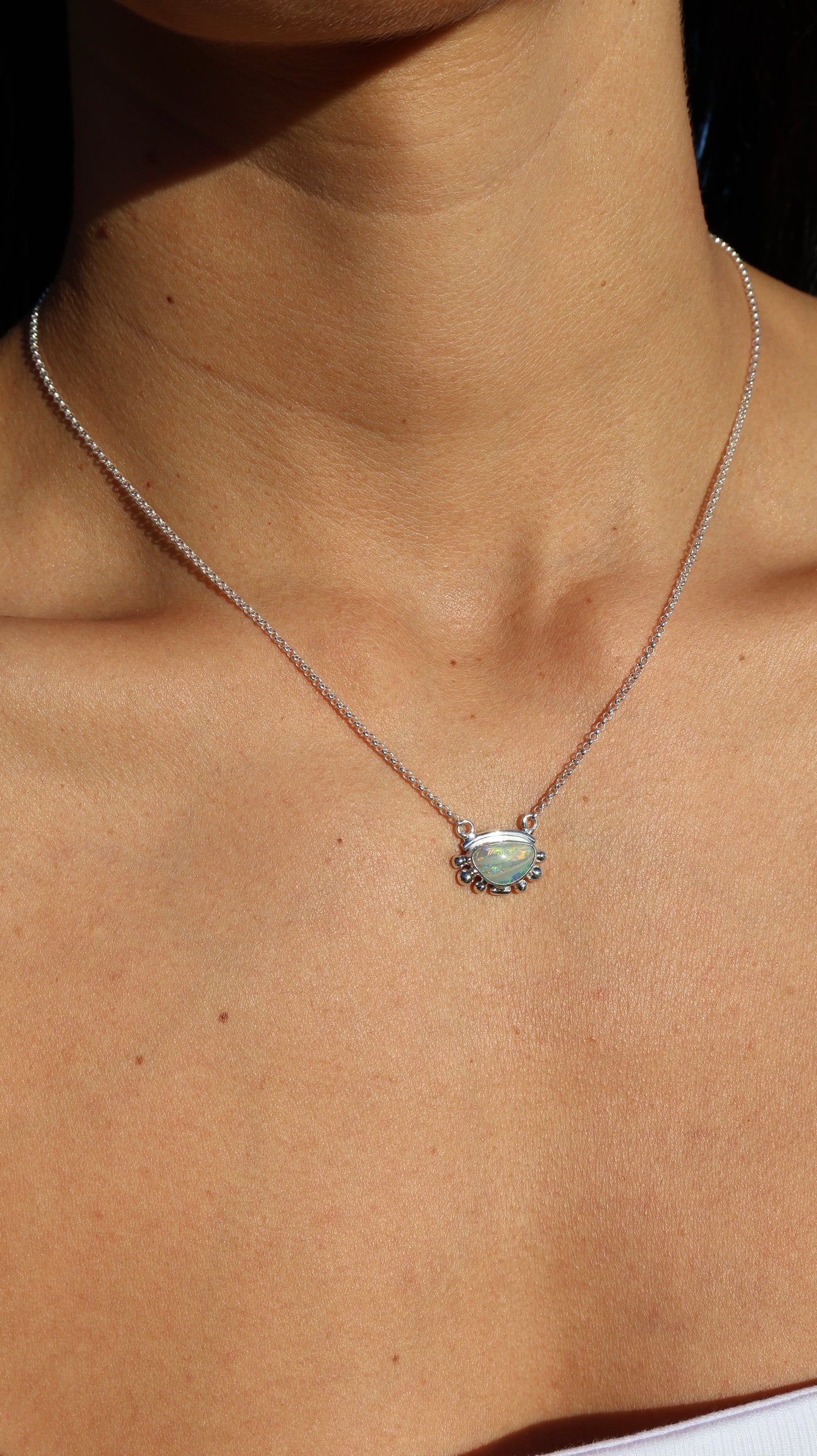 Mai — Lightning Ridge Opal Necklace