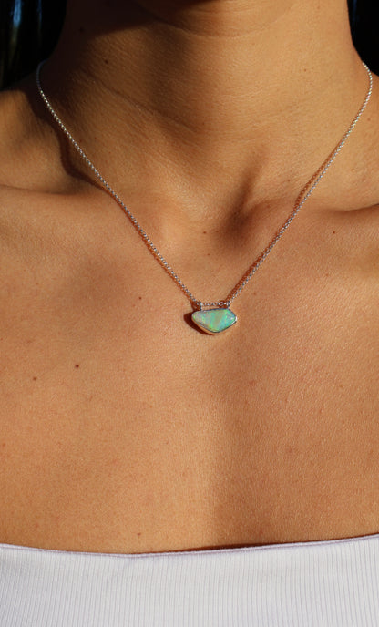 Hoku — Lightning Ridge Opal Necklace
