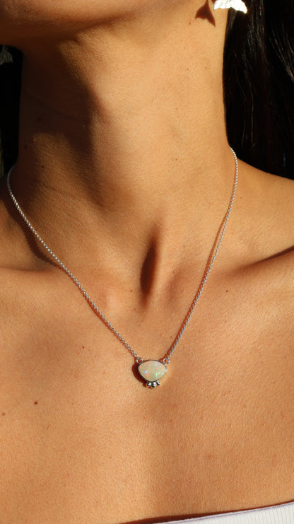 Hina — Lightning Ridge Opal Necklace
