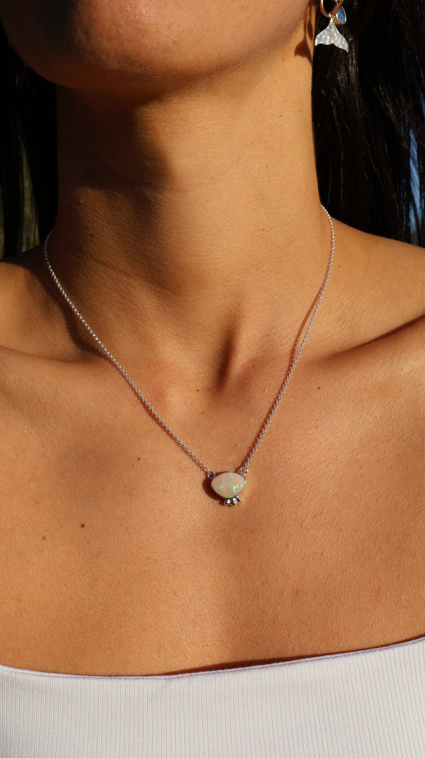 Hina — Lightning Ridge Opal Necklace