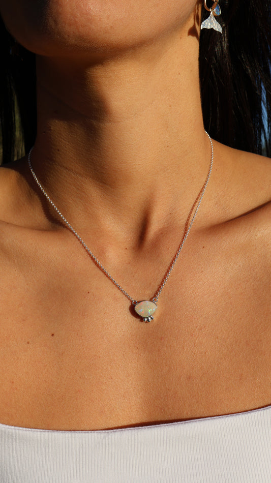 Hina — Lightning Ridge Opal Necklace