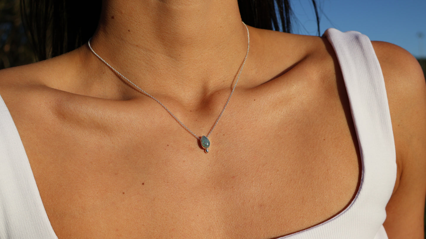 Liko — Lightning Ridge Opal Necklace