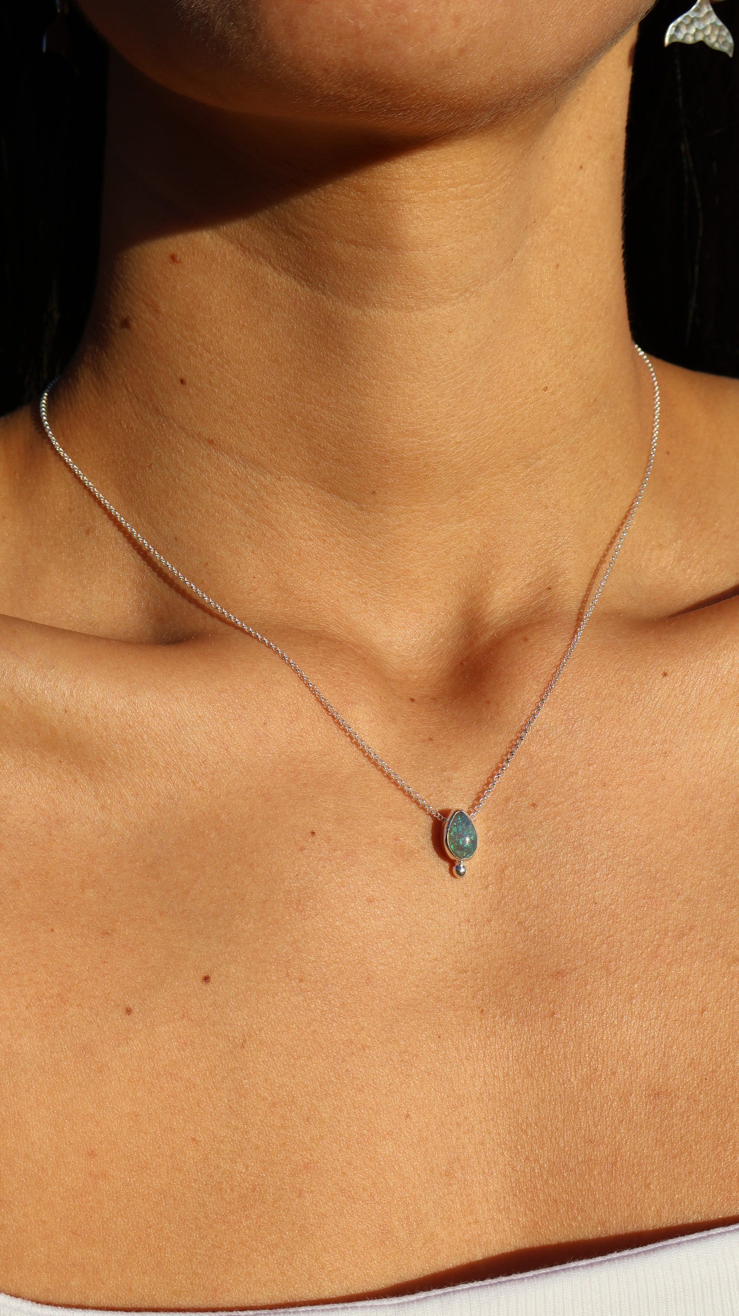 Liko — Lightning Ridge Opal Necklace