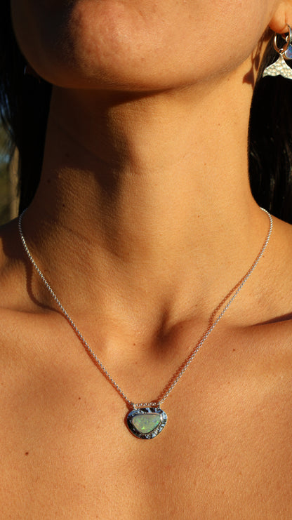 Lua — Lightning Ridge Opal Necklace