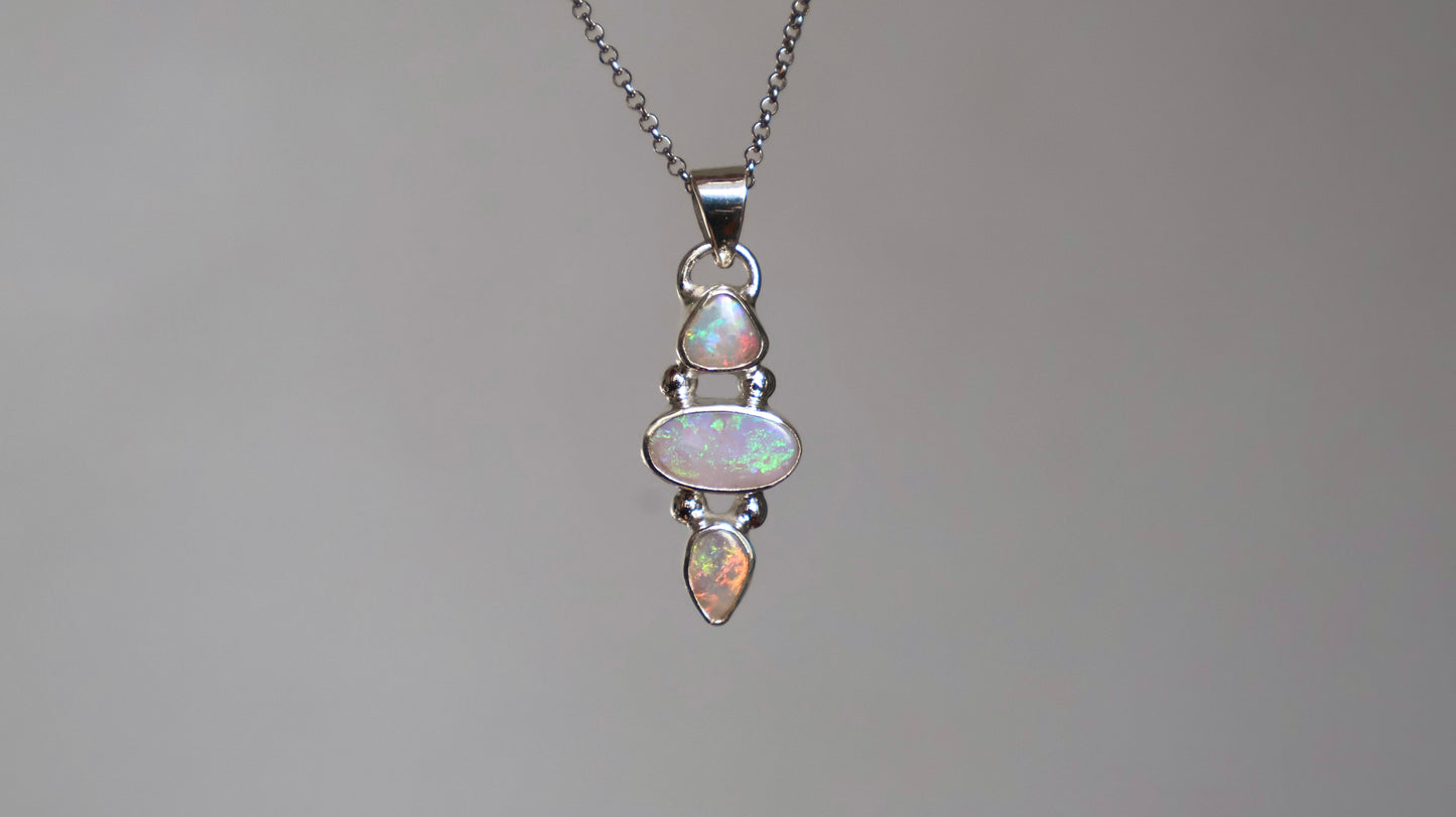 Maile — Lightning Ridge Opal Necklace