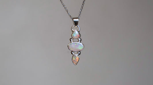 Maile — Lightning Ridge Opal Necklace