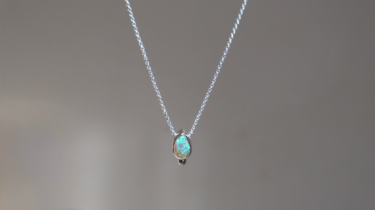 Liko — Lightning Ridge Opal Necklace
