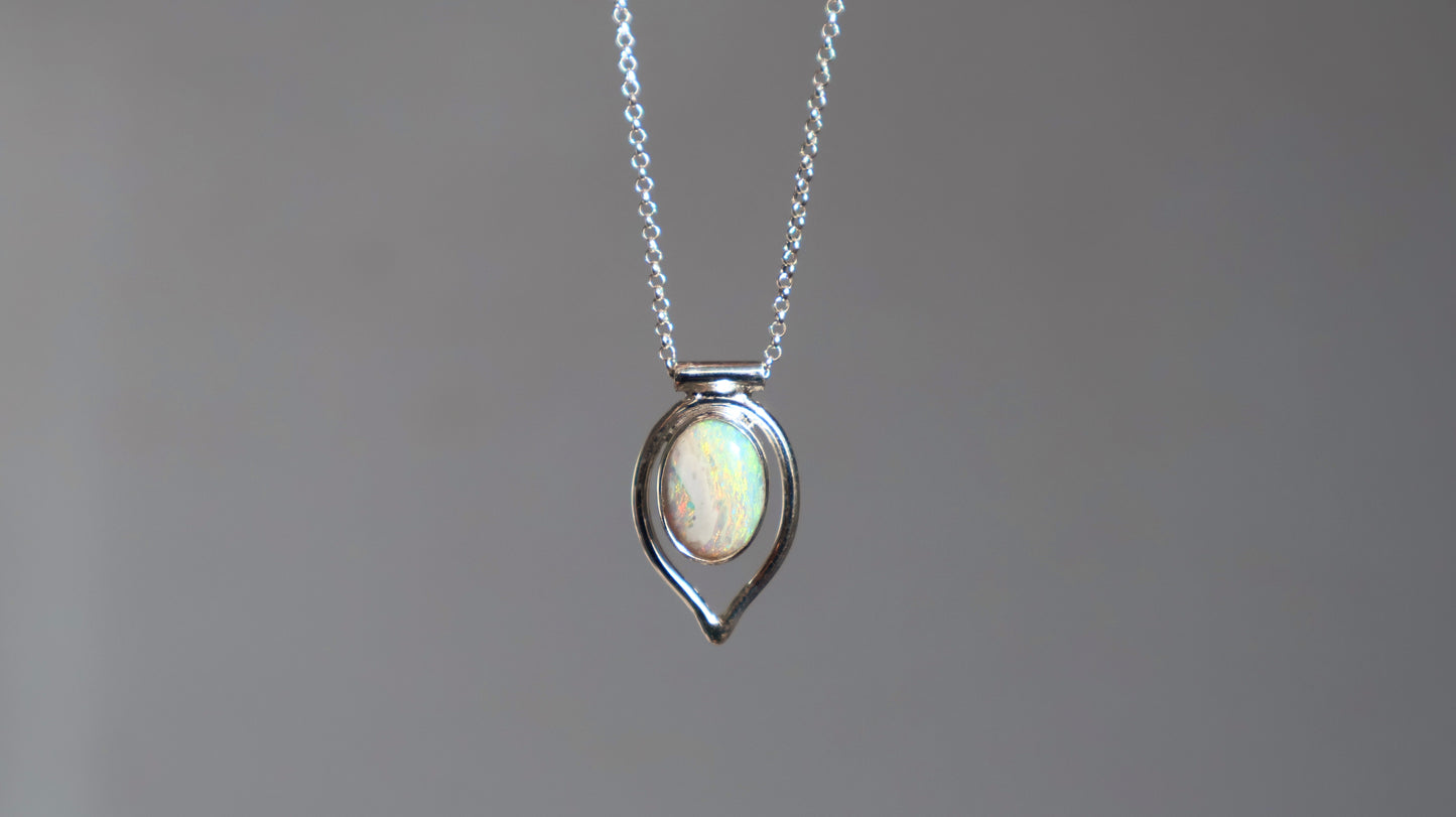 Ailu — Lightning Ridge Opal Necklace