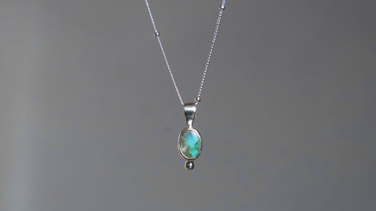 Talia — Lightning Ridge Opal Necklace
