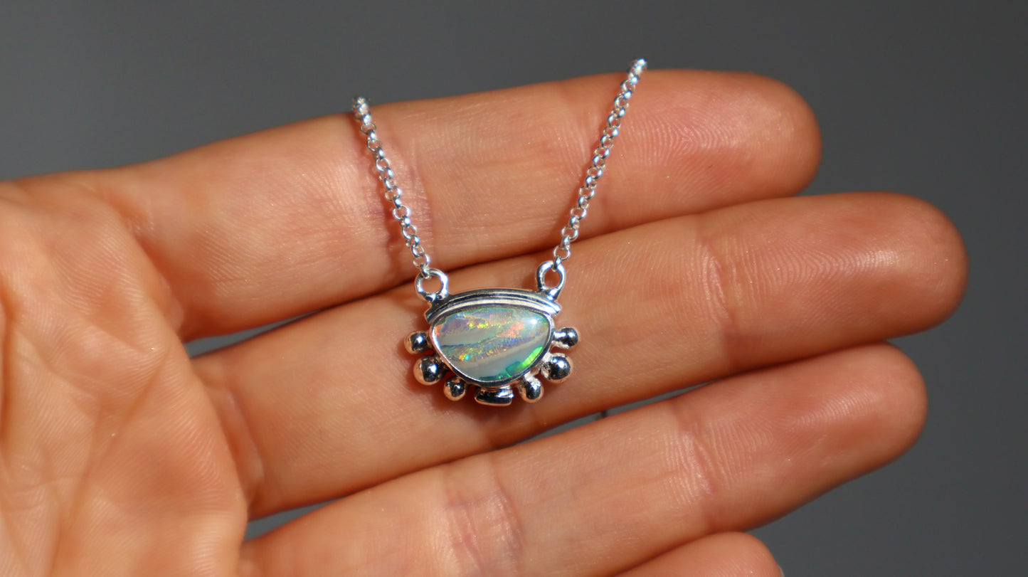 Mai — Lightning Ridge Opal Necklace