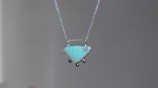Bindi — Lightning Ridge Opal Necklace