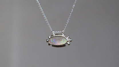 Inna — Lightning Ridge Opal Necklace