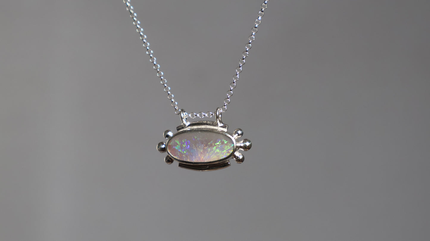 Inna — Lightning Ridge Opal Necklace