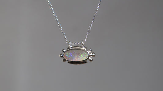 Inna — Lightning Ridge Opal Necklace