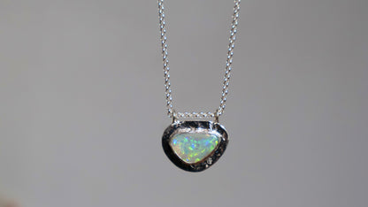 Lua — Lightning Ridge Opal Necklace