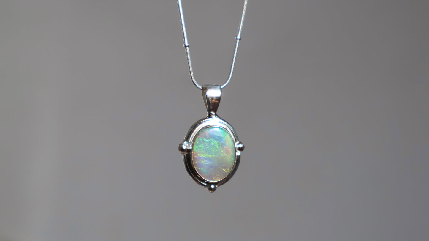 Ulani — Lightning Ridge Opal Necklace