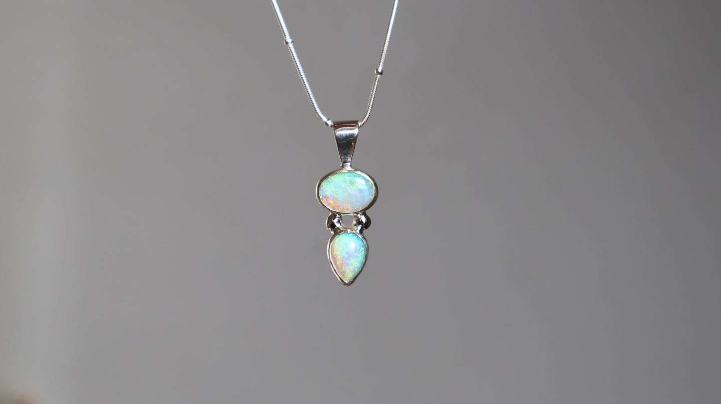 Kailie — Lightning Ridge Opal Necklace