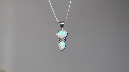 Kailie — Lightning Ridge Opal Necklace