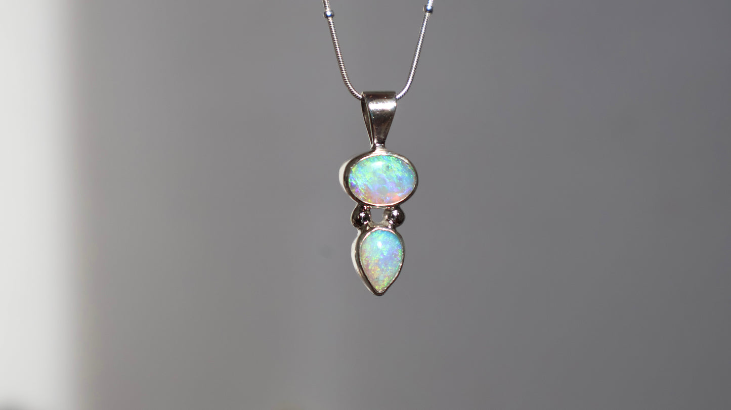 Kailie — Lightning Ridge Opal Necklace