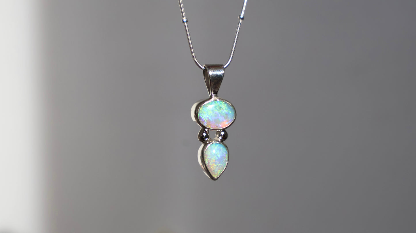 Kailie — Lightning Ridge Opal Necklace