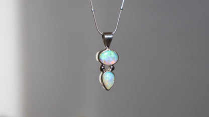 Kailie — Lightning Ridge Opal Necklace