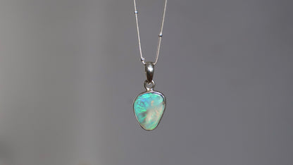 Indi — Lightning Ridge Opal Necklace