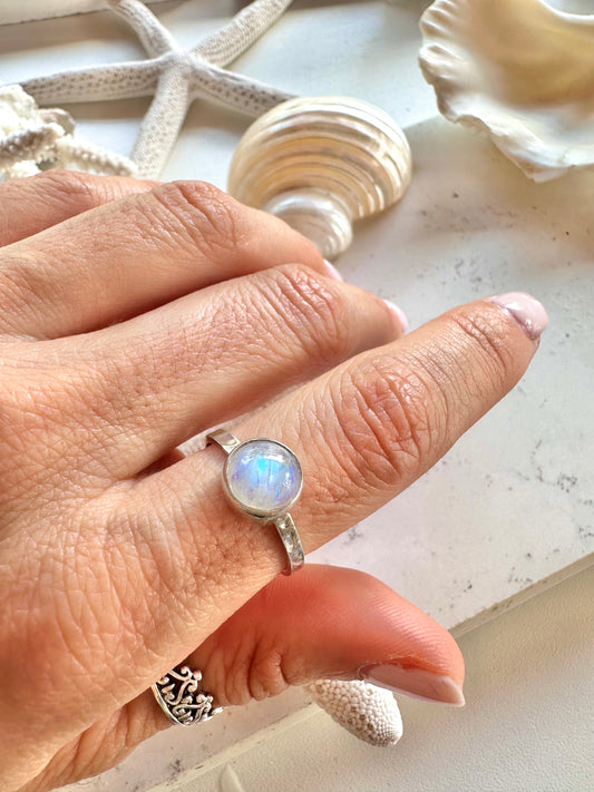 Salty Ring - Moonstone