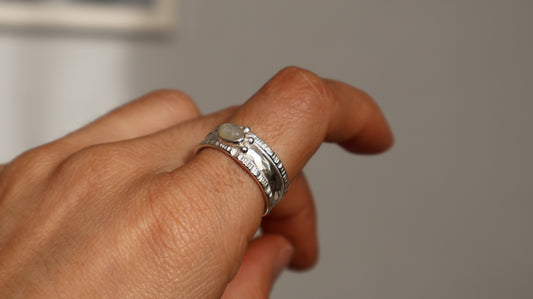 Nara — Moonstone Ring