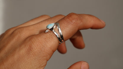 Isola — Larimar Ring