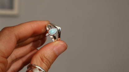 Isola — Larimar Ring