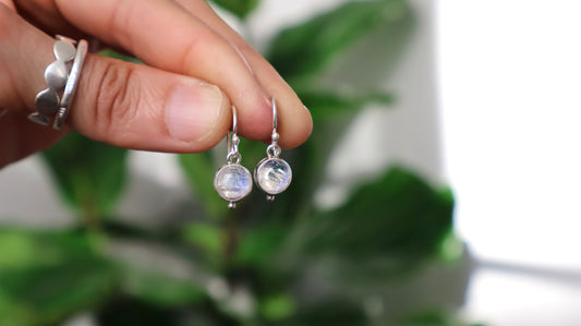 Celia — Moonstone Earrings