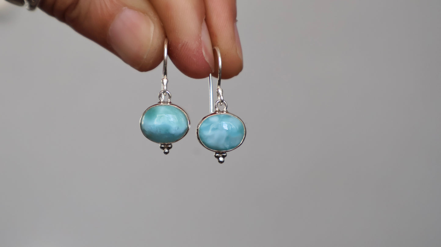 Dottie Larimar - Earring