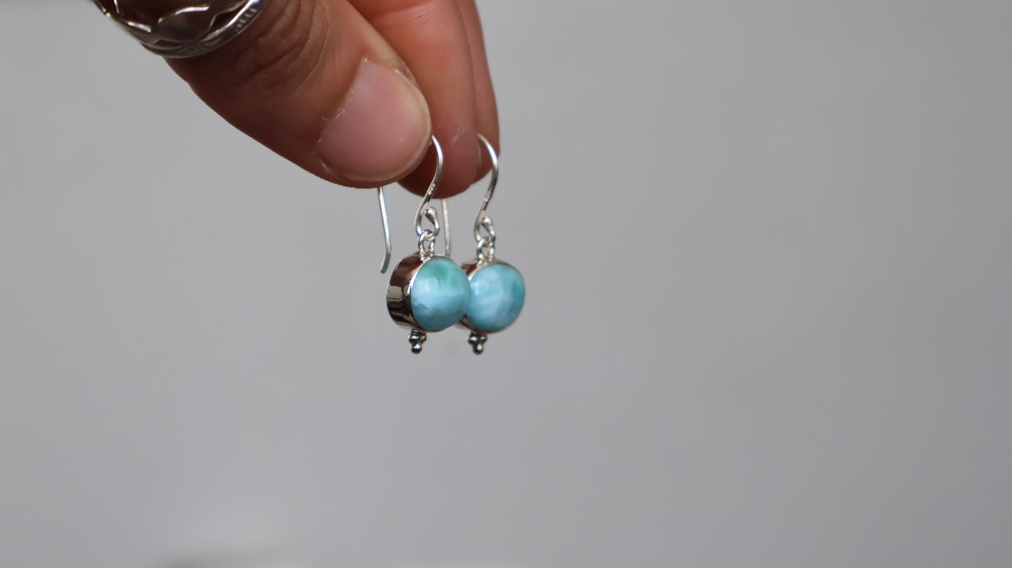Dottie Larimar - Earring