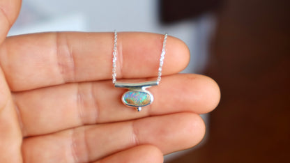 Ana - Boulder Opal Necklace