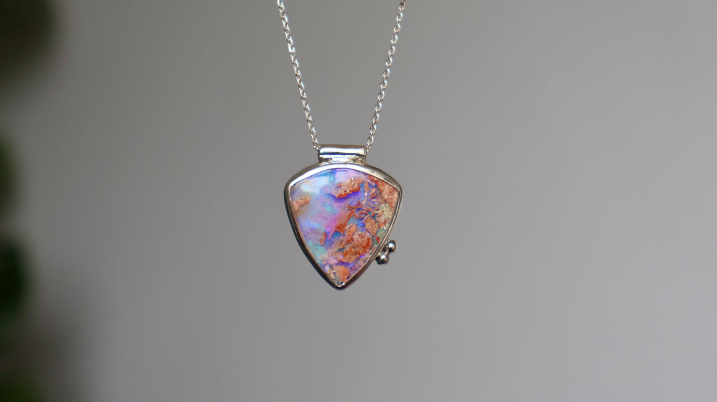 Makki _ Boulder Opal Necklace