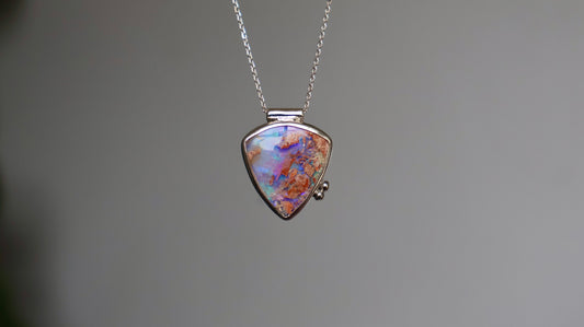 Makki _ Boulder Opal Necklace