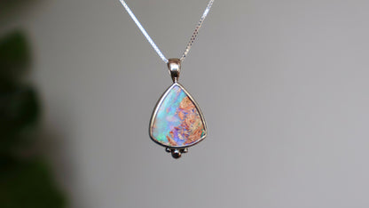 Aurora Opal Pendant