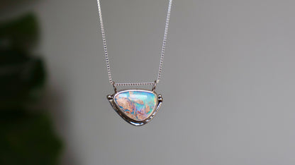Lola - Boulder Opal Necklace