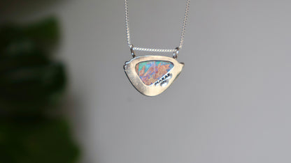 Lola - Boulder Opal Necklace