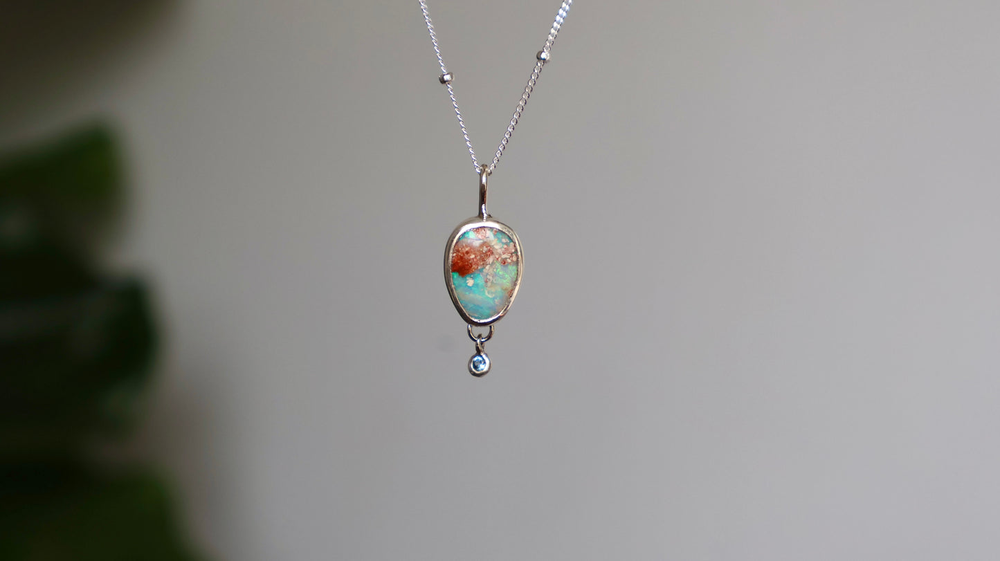 Ninna - Boulder Opal Pendant